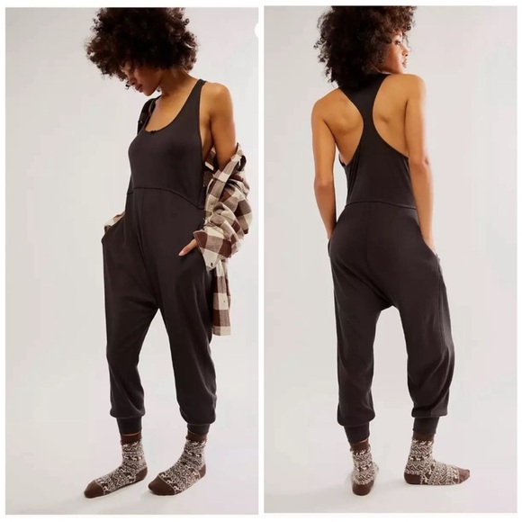 Free People Pants - Free People Downtime Nightie In Brown